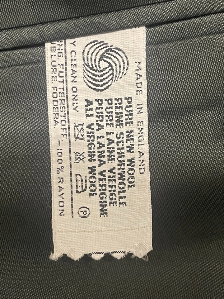 AUSTIN REED зубчатый толщиной шерсти-3 кнопки LOCKLEY2-Blazer мужчин U.K-40R «EUR-50» - Изображение 3 из 4