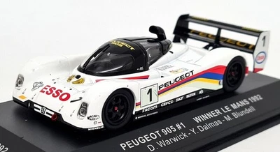 IXOMODELS - Voiture des 24h du Mans 1992 N°1 – Gagnant - PEUGEOT 905 - 1/43 -... - Photo 1/4