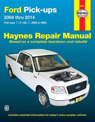 Ford full-size petrol pick-ups F-150 2WD & 4WD (2004-2014) Haynes Repair...