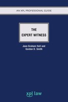 The Expert Witness Jean Graham-Hall (U. A.) Taschenbuch Kartoniert / Broschiert