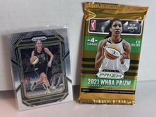 Sue Bird Prizm WNBA Foil Card & Sealed 2021 4 Card Pack Seattle Storm USA