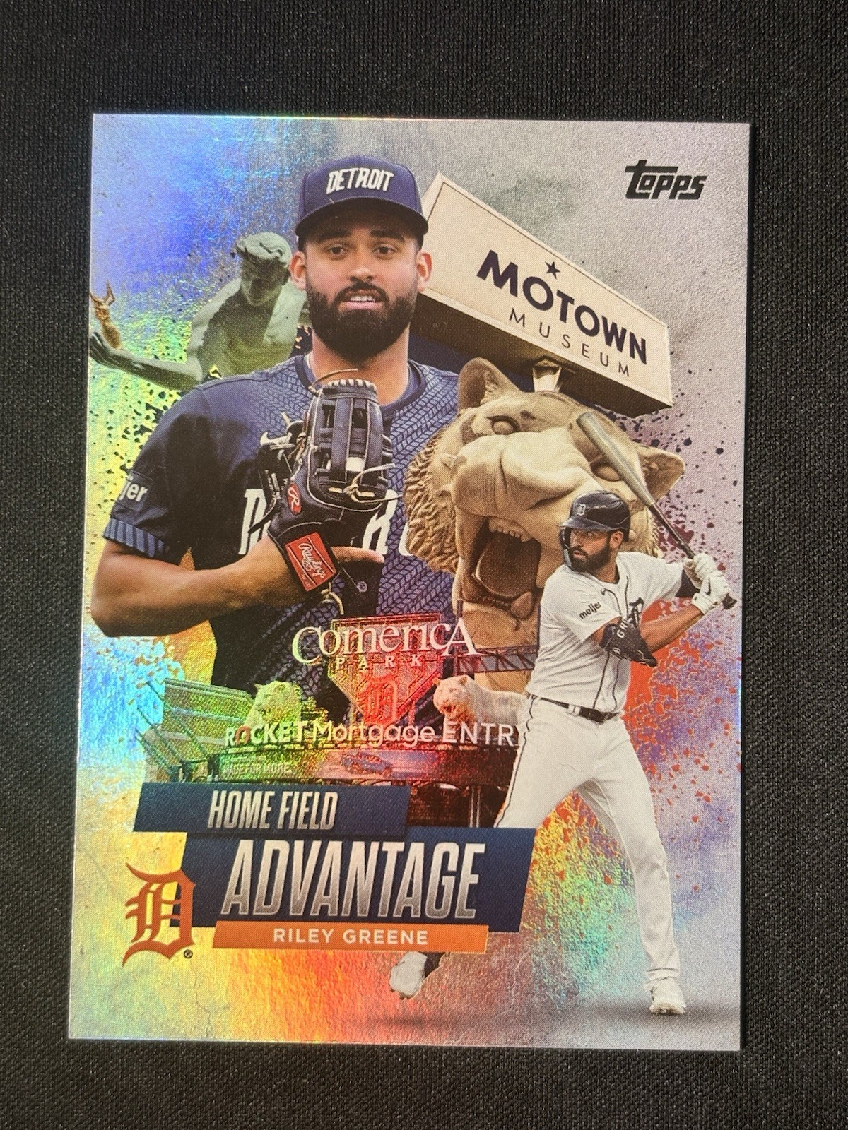 2025 Topps Chrome Home Field Advantage #HA-19 Riley Greene CASE HIT - Tigers