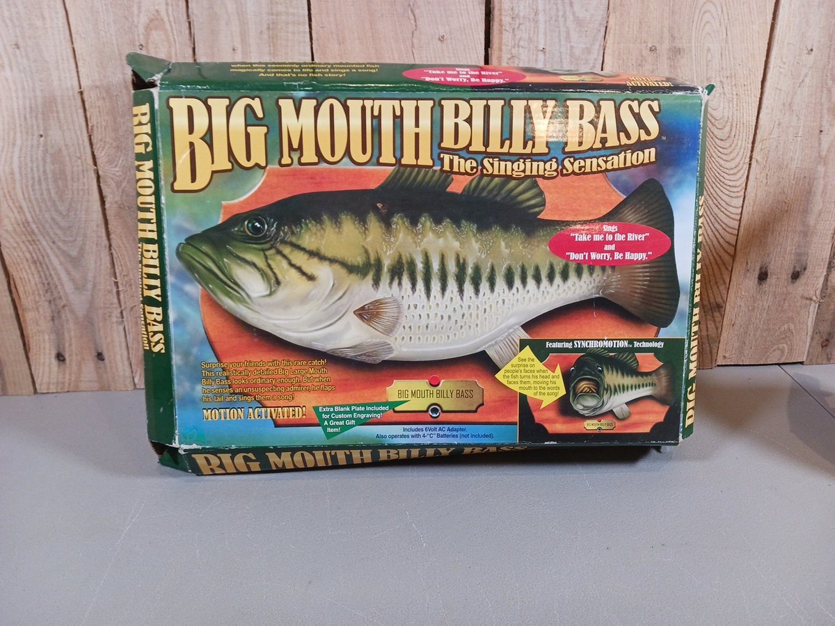 1999 Big Mouth BILLY Bass Dont Worry Be Happy & Take Me To The