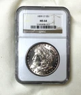 1899-O Morgan Dollar NGC MS64 Silver Coin