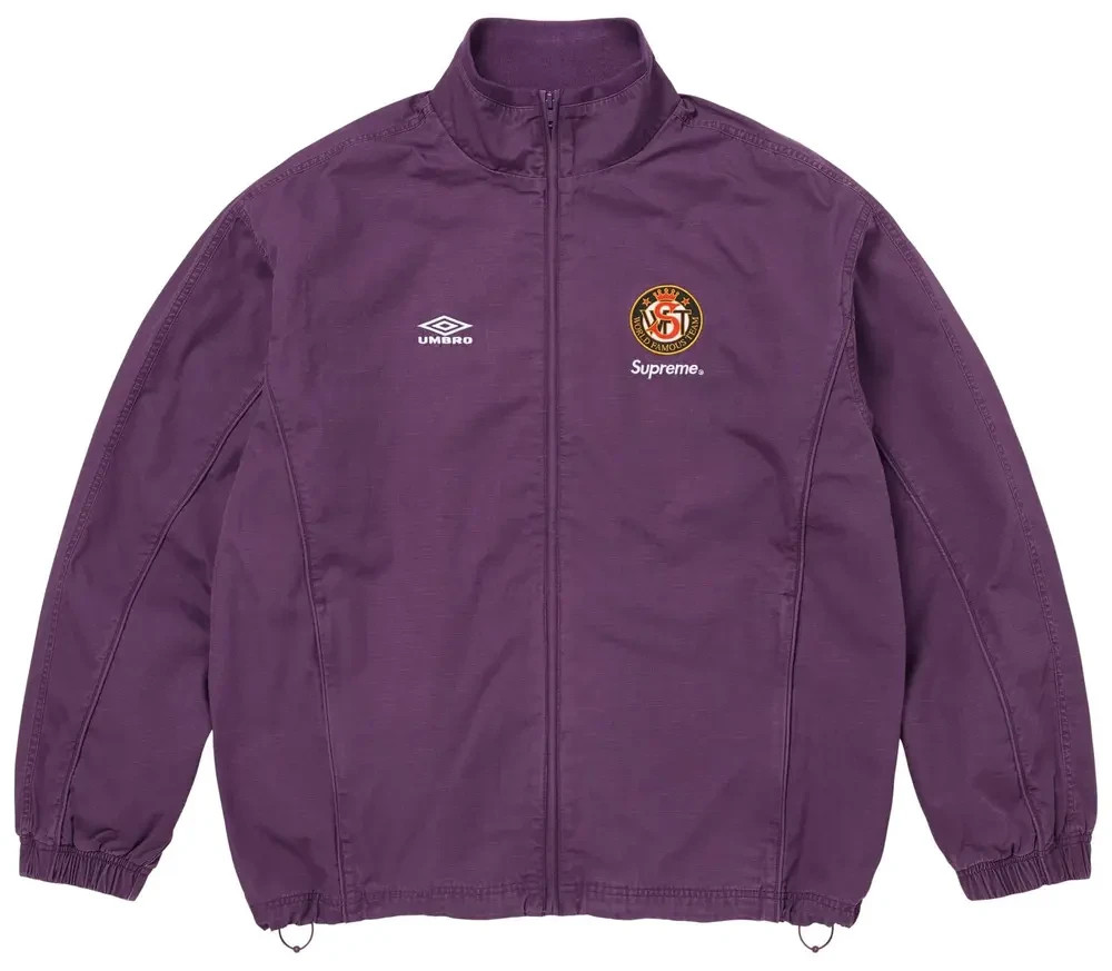 Supreme Umbro Cotton Ripstop Track Jacket (SS26) Plum | eBay