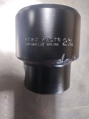  2-9/16 INCH PROTO 5782 IMPACT SOCKET 12PT, Deep 2 1/2''