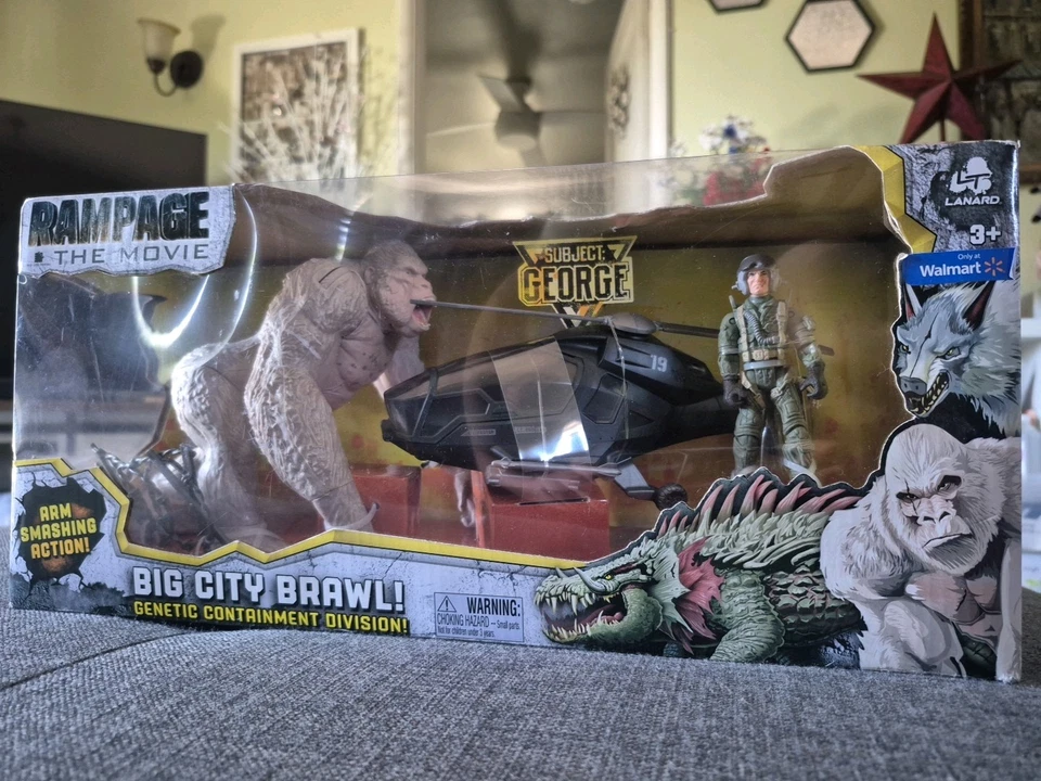 Rampage The Movie Big City Brawl! ASUNTO: Figura de acción George 2018 Foto 3 de 4