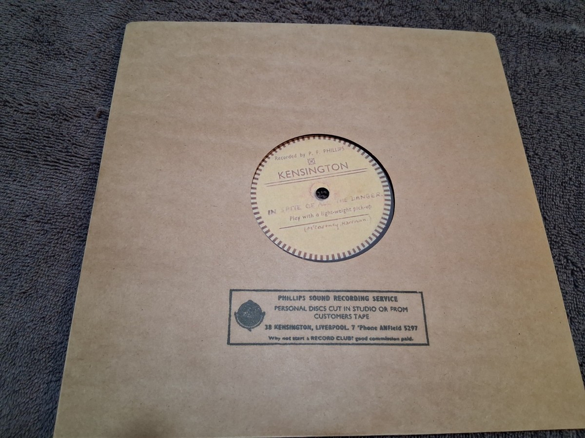 THE QUARRYMEN / (EARLY BEATLES) / ORIGINAL 78 DISC RECORDING 