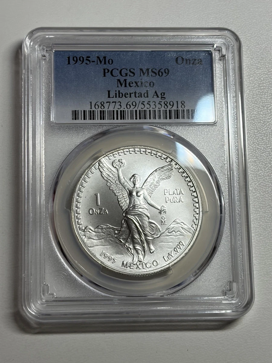 Mexican Libertad Grade MS 69 Silver Bullion Coins for sale | eBay