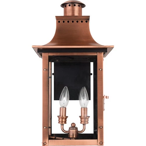 Quoizel CM8410AC Chalmers Outdoor Lantern in Copper - Picture 3 of 5