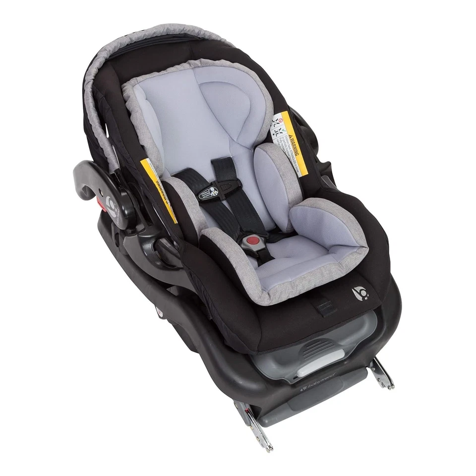 Assento de carro unissex Baby Trend Secure Snap Tech infantil bebê criança, Nimbus NOVO - Imagem 4 de 4