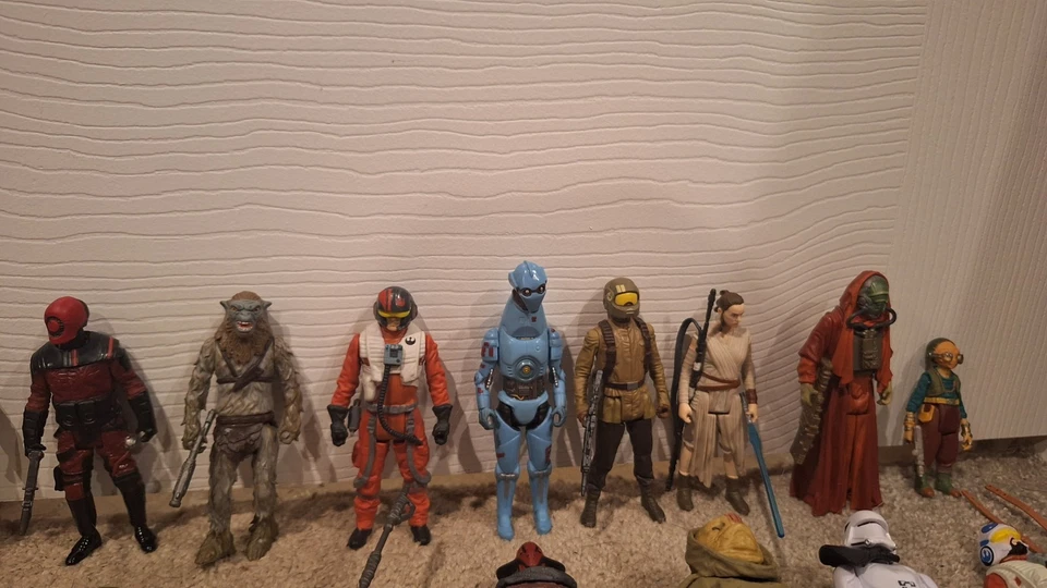 Star Wars 3.75" The Force Awakens LOT (BB-8, First Order, Rey, Fin, Poe, Etc.) - Image 3 of 4