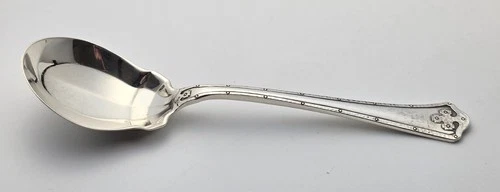 Wallace CARMEL Sterling Silver Sugar Spoon - Fluted NO MONO 5 3/4" 26g