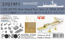 PONF37019 1:350 Pontos Model Detail Up Set - USS Oliver Hazard Perry Class FFG