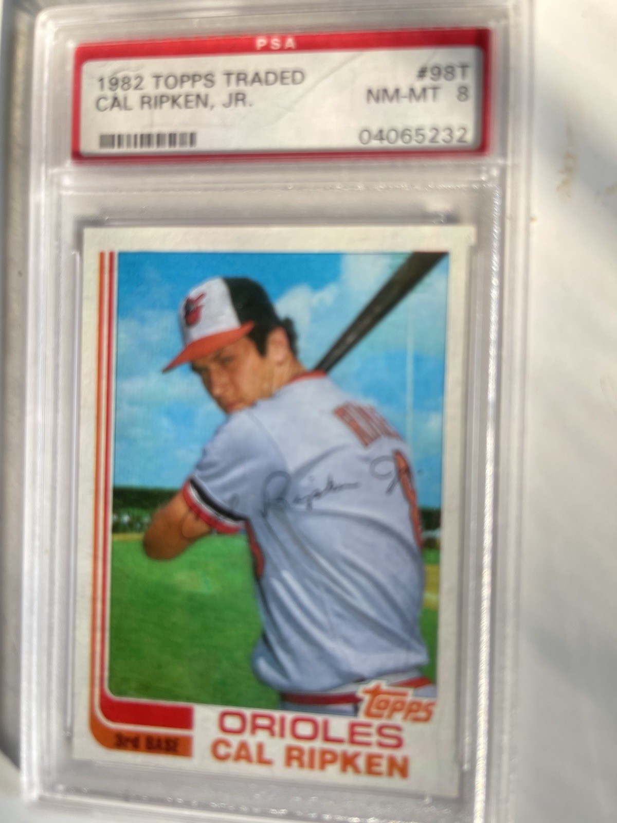 1982 Topps Traded - Cal Ripken #98T (AU, RC) view 2