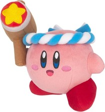 Sanei Boeki KP62 Kirby Hammer S ALL STAR COLLECTION Plush Toy Nintendo Japan New
