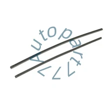 NEW SET FRONT WINDSHIELD WIPER RUBBER REFILL INSERTS FOR 2016-2023 TOYOTA TACOMA