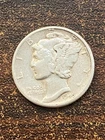 1945 d mercury silver dime a very fine coin plus a surprise