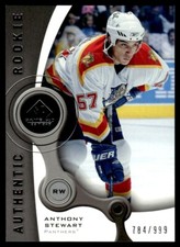 2005-06 SP Game Used Anthony Stewart Rookie 784/999 Florida Panthers #161