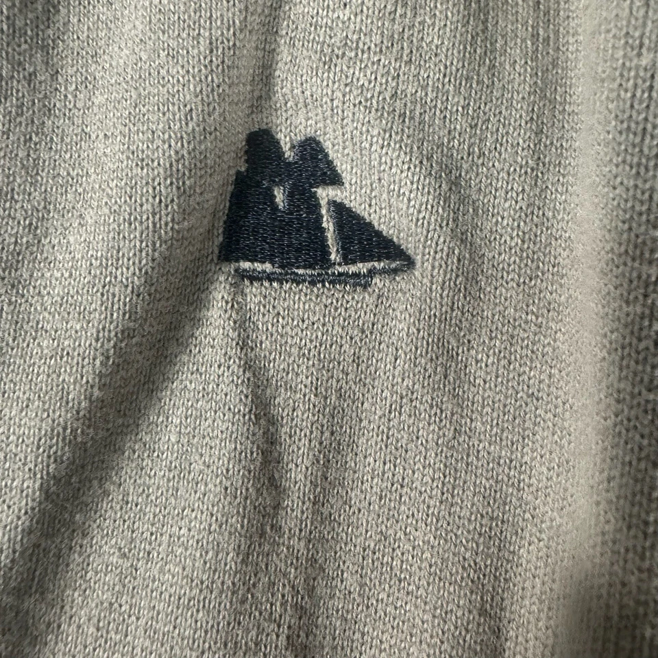 Pullover Sun Mountain Golf Wind para hombre grande gris 1/4 cremallera chaqueta elástica Foto 4 de 4