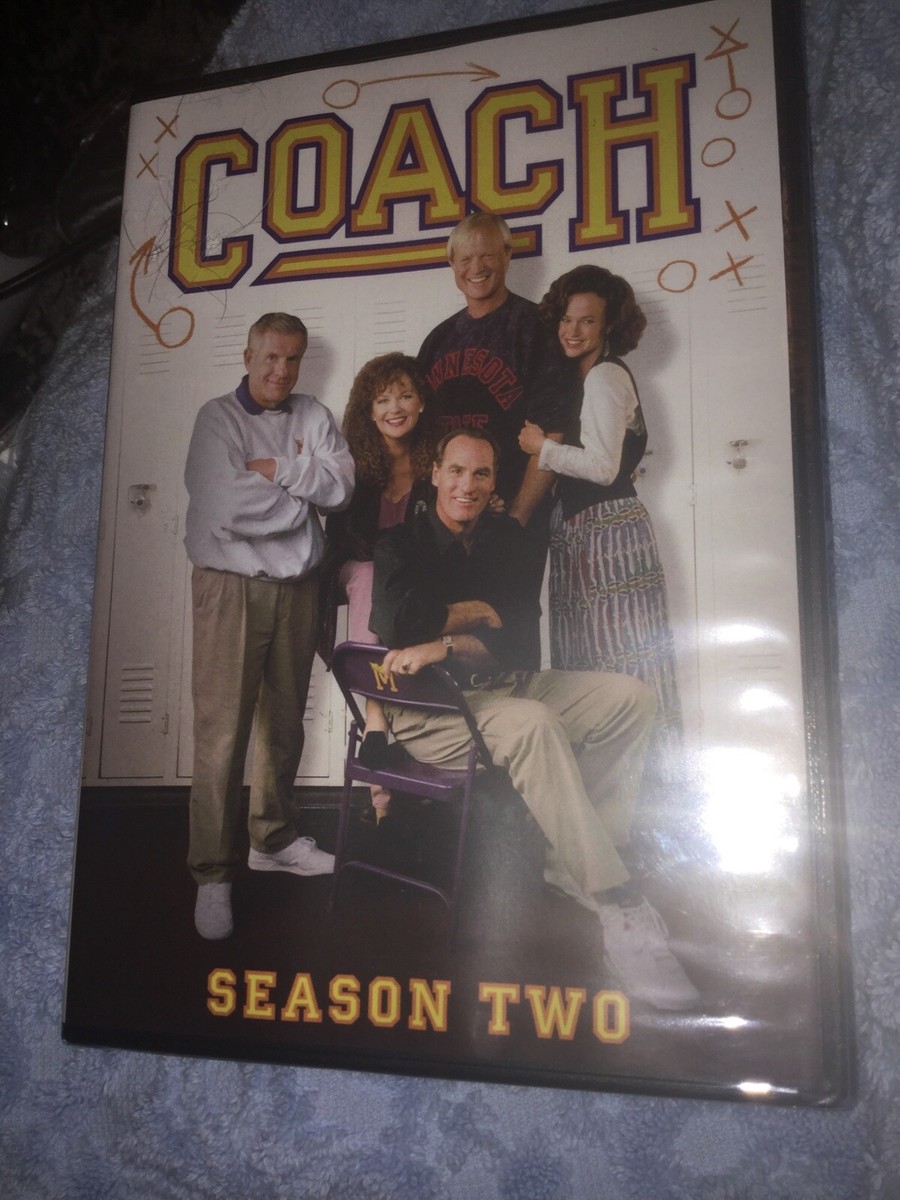 Coach The Second Season (DVD, 2016, 2-Disc Set) Brand New Sealed 