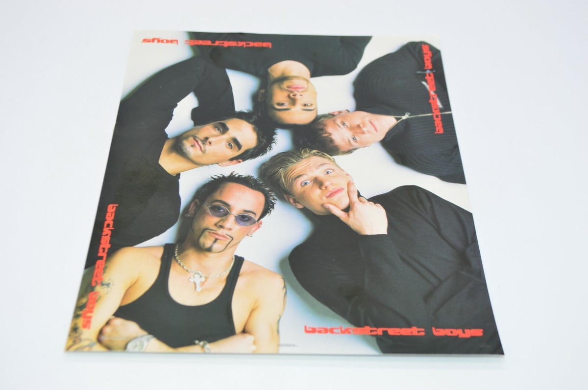 Backstreet Boys 8x10 2000 Winterland Poster Group AJ Nick Brian