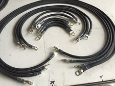 EZGO TXT 36V 2 Gauge 2 Welding Wire Battery Cable HD Tinned Copper Lug SERIES