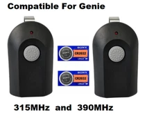 2 For Genuine GENIE Intellicode ACSCTG Type 1 Garage Door Opener 1-Button Remote