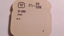 FHF watch part 51.090 3 3/4 59/59N part 445 setting lever spring/set bridge NOS