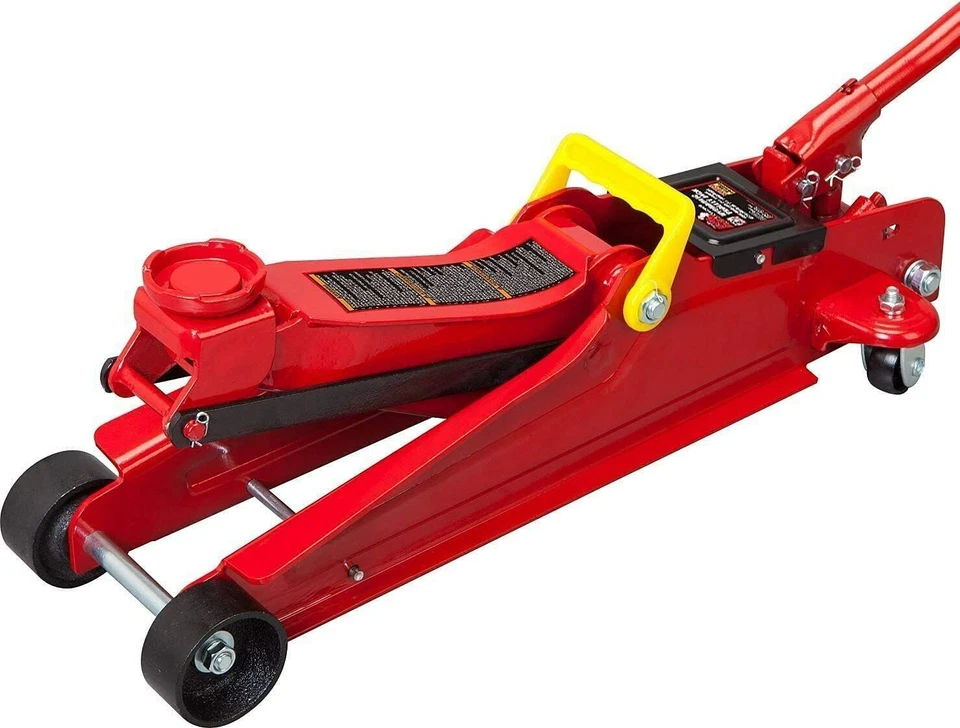 Bomba de elevación rápida de gato de piso/servicio carro hidráulico de bajo perfil BIG RED de 2,5 toneladas Foto 3 de 4