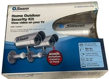 Swann Home Outdoor Security Camera Kit w/ Bonus Imitation Camera