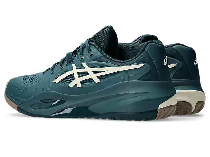 ASICS テニスシューズ ダークグリーン ASICS GEL-RESOLUTION X 