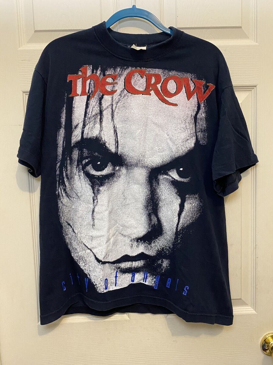 Vintage 90s COMIC SUPERHERO MOVIE T-SHIRT THE CROW Brandon Vintage 90s COMIC SUPERHERO MOVIE T-SHIRT THE CROW Brandon