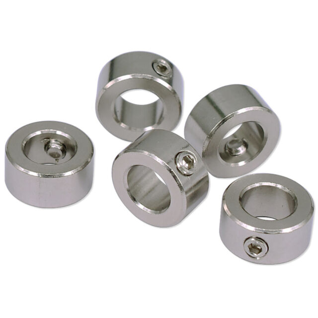 Stainless Steel 8mm Shaft Lock Collar for 3D Printer T8 Lead Screw Lock Ring