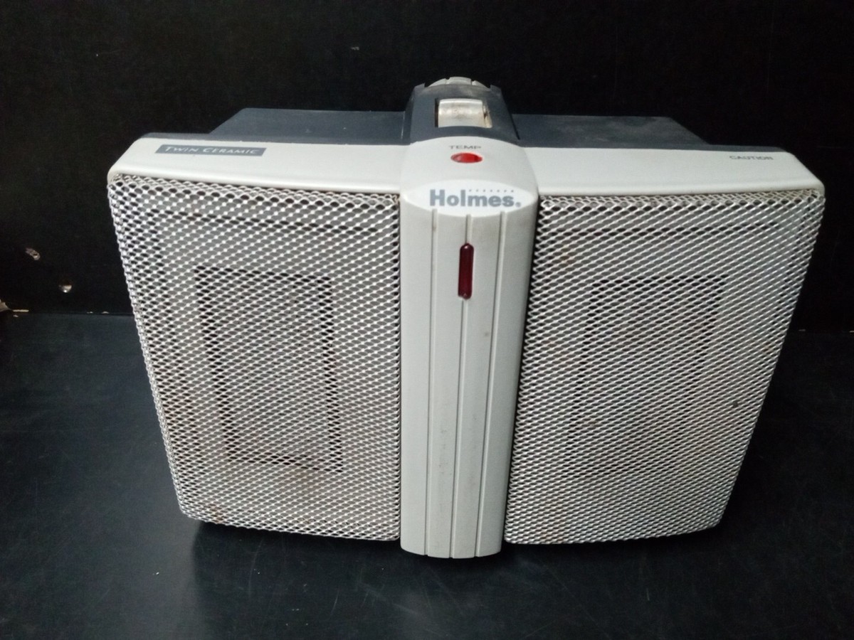 Holmes Twin Ceramic Space Heater 1500 Watt Model HCH4166 TESTED
