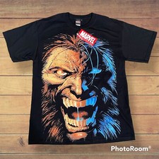 Vtg NOS Logan Wolverine X-men Marvel USA Comic Movie Promo T-shirt 2009 Y2K M