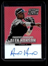 2013 Panini Prizm Draft Alen Hanson Prospect Signatures Red Prizms 22/100