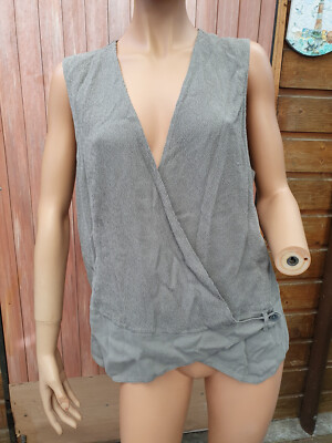 Transit Blusen-Weste taupe Gr. 4