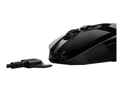 LOGITECH G903 Lightspeed Wireless Gaming Mouse, RGB, 16000 dpi, Optical, Black - Picture 5 of 8