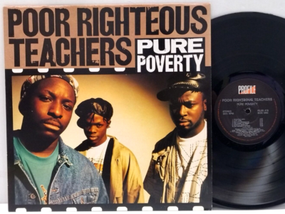 Poor Righteous Teachers - Pure Poverty LP 1991 UK ORIG Hip Hop De
