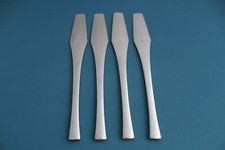 4 Dinner Knives Solid Dansk ODIN Satin Stainl...