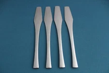 4 Dinner Knives Solid Dansk ODIN Satin Stainless Germany 8 1/2"