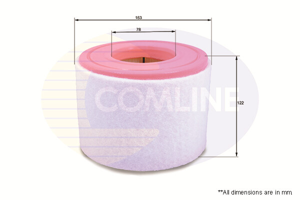 COMLINE EAF808 Air Filter for AUDI