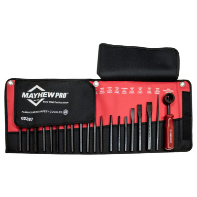 20-PC PUNCH AND CHISEL KIT Mayhew 62287 | eBay