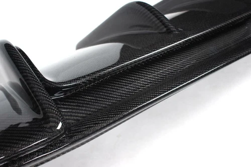 Fibra de carbono para Mercedes Benz Clase CLS W218 CLS63 parachoques trasero difusor labio - Imagen 8 de 11