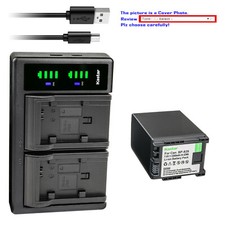 Kastar Battery LTD2 Charger for Canon BP-820 BP820 Canon BP-828 BP828 Battery
