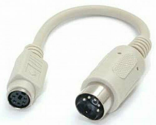 PS2 Tastatur Zu At Konverter - 6 Polig Mini din F Zu 5 Pin Stecker - Bild 9 von 10