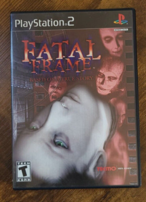 Fatal Frame (Sony Playstation 2, 2002) w/ Manual PS2 Horror Game
