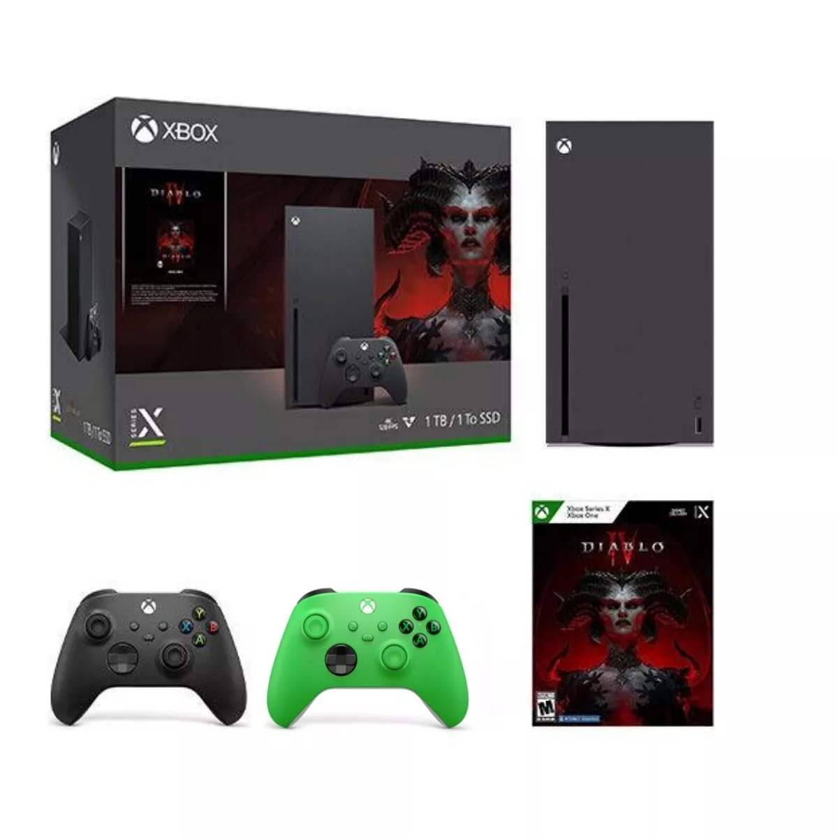 Xbox Series 196388125722 Bundle Xbox | Controller IV X Wireless Green + eBay Velocity Diablo