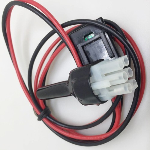 Power Cable Radio 1m/3.3ft 30 Amp Fuse Black+Red DX-70T DX-70TH DX-77 New - Zdjęcie 4 z 4